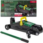 Cric de voiture � profil bas - rockforce - grenouille - 2t - hauteur min 135 mm - hauteur max 350 mm ...