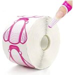 Crisnails� 500 pcs ongles papier pour gel nails art un rouleau de papiers � onglesextension sticker