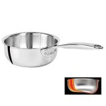 Cristel c12cpf mini casserole inox 12 cm - castelpro c12cpf