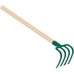 Croc � fumier - cap vert - emmanch� - griffe 21 cm