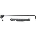 Crochet contrevent afbat - l300 mm - en acier noir