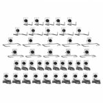 Crochets individuels cks. k2 facom - kit de 40 crochets pour rangement vertical doutils sur panneau perfor ...