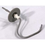 Crochet pétrin kenwood prospero - gris - accessoire pour robots kenwood prospero Crochet pétrin kenwood prospero - gris - accessoire pour robots kenwood prospero