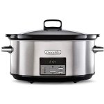 Mijoteuse numrique - crock - pot - 75 l - compatible four - acier inoxydable - lave - vaisselle