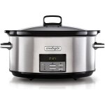 Crockpot mijoteuse num�rique 75 l (10 + personnes) avec cocotte compatible four compatible lave - vaisselle ...