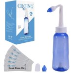 Kit lavage de nez - croing - 300ml - 40 sachets sel nasal - limination des rsidus - mixte