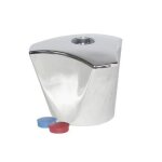 Croisillon abs tricorne chrome