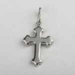 Croix orthodoxe en argent - lhorin esot�risme - dimension 1. 8 cm