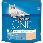 Croquettes pour chat adulte - purina - purina one - 15 kg - truite - bl�
