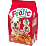 Croquettes pour chien - frolic - mini croquants - goût volaille - 5 sacs de 800 g - adulte Croquettes pour chien - frolic - mini croquants - goût volaille - 5 sacs de 800 g - adulte