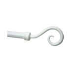 Crosse - embout tringle � rideau �20 laque