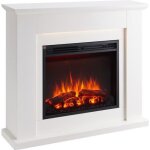 Chemine lectrique balderia hektor - chemine sur pied chauffage 2000 w - blanc