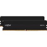 Crucial mmoire ram ddr5 pro - kit 128gb (2 x 64go) - 5600 mt / s - cl46