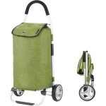 Cruiser pliable chariot de course - 45ltr - caddie  2 roues - pousette de march - vert