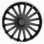 Crystal so - 4 enjoliveurs 15 inch - noir