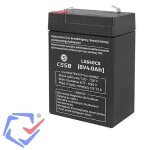 Cssb batterie gel 6v 4ah syst�mes de signalisation mod�lisation alimentation de secours les voitures ...