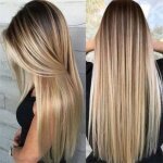 Perruque femme - autrement - ombre blonde - cheveux longs - synthtique - rsistant  la temprature