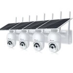 Ctronics lot de 4 kit camera de surveillance sans fil 2k 4mp wifi 2. 4ghz extérieurvision 25mpir détection ... Ctronics lot de 4 kit camera de surveillance sans fil 2k 4mp wifi 2. 4ghz extérieurvision 25mpir détection ...