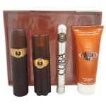 Cuba gold par cuba pour homme - coffret cadeau 4 pices 3. 3 oz edt spray 1. 17 oz edt spray 3. 3 oz ...