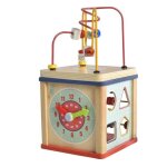 Cube dactivité en bois / jeux déveil et motricité Cube dactivité en bois / jeux déveil et motricité