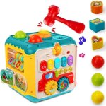 Jouet musical - cube dactivit� - 7 en 1 - �ducatif - sons et lumi�res - cadeau de no�l