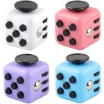 Cube anti - stress 4pcs d�compression jouet cube avec 6 modules apaisants anti - anxi�t� stress cube ...