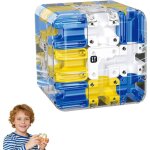 Cube labyrinthe 3d trois niveaux enfant jouet �ducatif abs d�fi de logique rotation fluide syst�me de ...