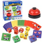 Cubes magiques en bois � visage changeant puzzle 3d avec 64 cartes dexpression jouet amusant
