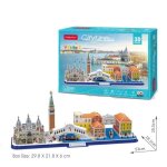 Cubic fun - 3d puzzle city line venise italie