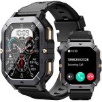 Cubot c28 montre connect�e homme avec appels bluetooth 202 smartwatch sport lecteur musique spo2 sommeil ...