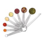 Cuillres doseuses en acier inoxydable lot de 9 cuillres mesures pour mesurer sec et ingrdients liquides ...