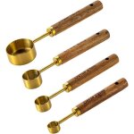 Cuillres doseuses cuillre doseuse4pcs inoxydable cuillres  mesurercuillere mesure doseuse cuillre ...