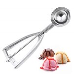 Cuill�re � glace - inox - 50mm - 22cm - pour glaces et sorbets - compatible lave - vaisselle