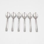 Cuillres  th - hotel ii - lot de 12 - inox 18 / 00 - longueur 12. 7 cm - passe au lave - vaisselle ...