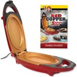 Cuiseur lectrique avec surface anti - adhsive en cramique renforce - minute cooker + spatule