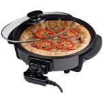 Cuiseur multifonctions pizza pan - noir - consommation dnergie 1500 watt