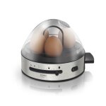 Cuiseur à oeuf - caso - e7 - 13 niveaux de cuisson électronique - inox et verre Cuiseur à oeuf - caso - e7 - 13 niveaux de cuisson électronique - inox et verre