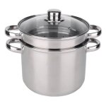 Cuiseur  ptes 24 cm en inox - baumalu