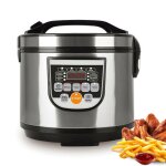 Cuiseur � riz 5 l ? 700 w ? alliage daluminium ? cuve int�rieure antiadh�sive ? �cran tactile led ? cuisson ...