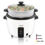 Cuiseur  riz et cuit - vapeur 2 en 1 - korona - 58010 - 500 watt - capacit 15 l - revtement antiadhsif ...