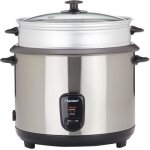 Cuiseur  riz / cuiseur  vapeur - bestron - kitchen heroes arc280 - 28 l - 1000 w - gris