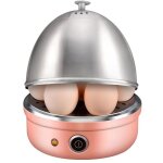 Cuiseur � ?ufs multifonction - dema - acier inoxydable - capacit� 7 ?ufs - cuisson vapeur - arr�t automatique ...