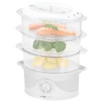 Cuiseur vapeur clatronic dg 3665 blanc