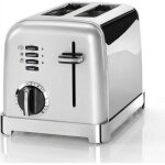 Grille - pain - cuisinart - cpt160se - 2 tranches - 900w - gris perle