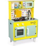 Cuisine en bois janod grande cuisine happy day - pour enfant ds 3 ans