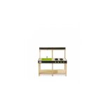 Cuisine dextérieur en bois - exit toys - yummy - 100% chef - pour enfant - vert Cuisine dextérieur en bois - exit toys - yummy - 100% chef - pour enfant - vert
