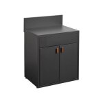 Cuisine ext�rieure acier 2 portes l80cm thira