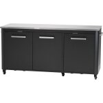Cuisine extérieure triple - cozze - 90528 - l2100 x 670 x h900 mm - plan de travail inox 180cm - noir ... Cuisine extérieure triple - cozze - 90528 - l2100 x 670 x h900 mm - plan de travail inox 180cm - noir ...