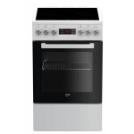 Cuisinière beko fsm 57300 gw - plaque céramique - four électrique - capacité 55l Cuisinière beko fsm 57300 gw - plaque céramique - four électrique - capacité 55l