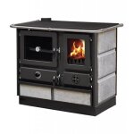 Cuisinire  bois magnum thermo mbs en fonte bouilleur sortie ct gauche - pierre ollaire